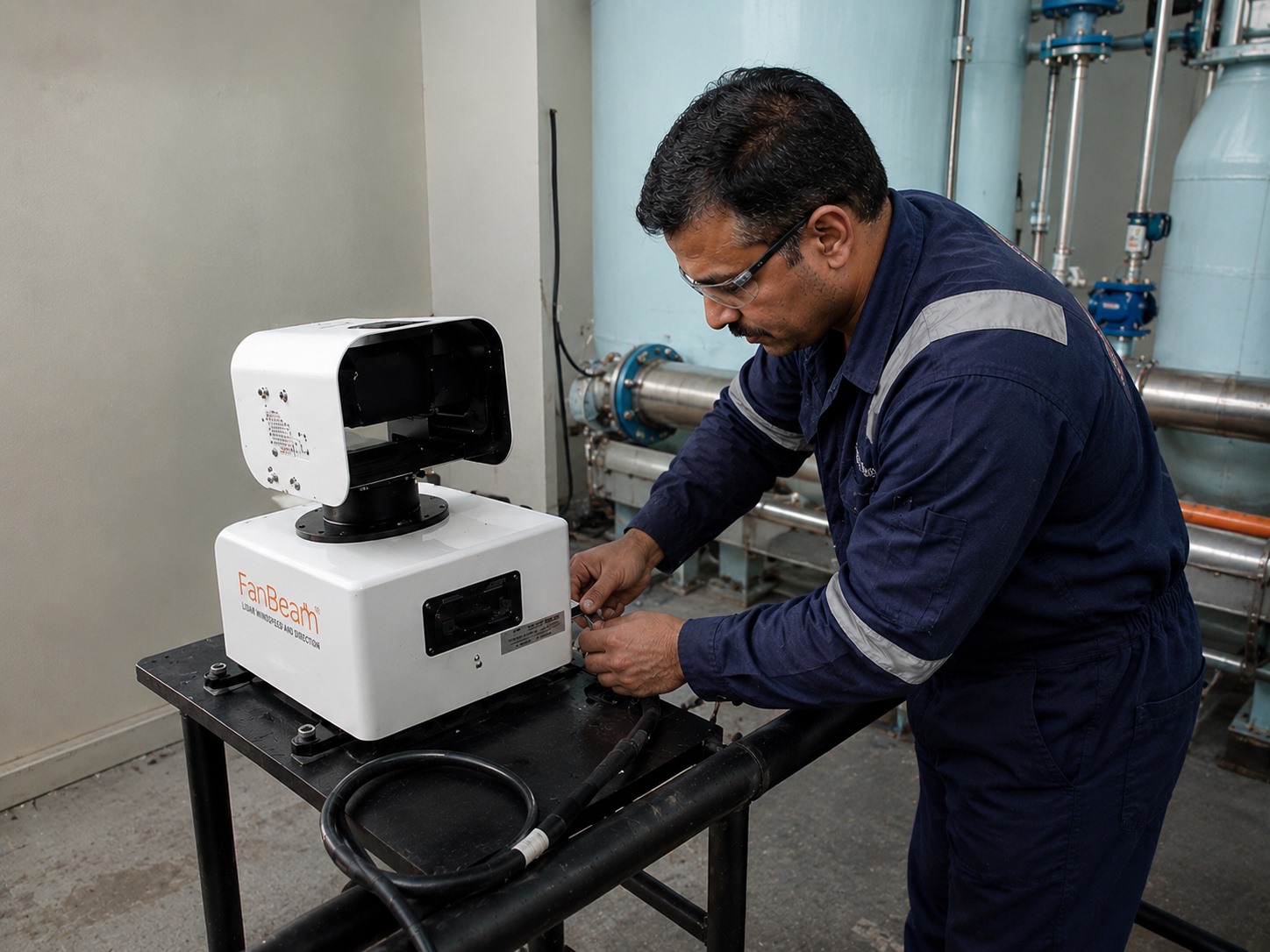 Fanbeam Laser Radar Dynamic Positioning (DP) System Services 4.2 & 5