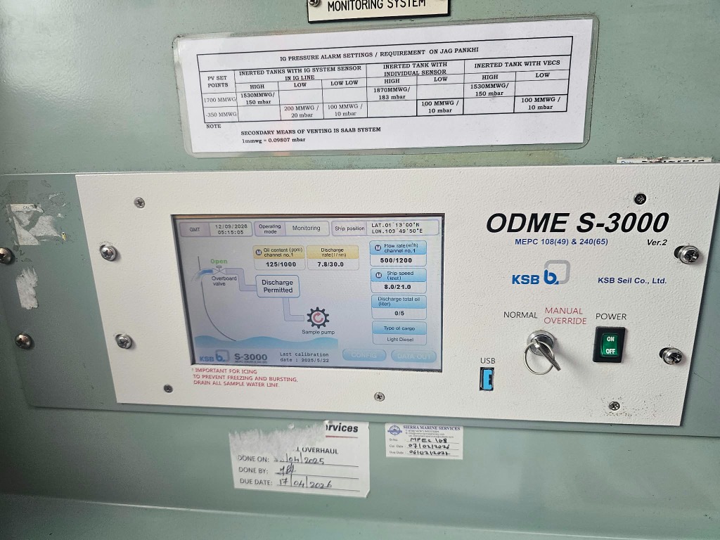 Oil Discharge Monitoring Equipment (ODME) Services Oil Discharge Monitoring Equipment (ODME) Services