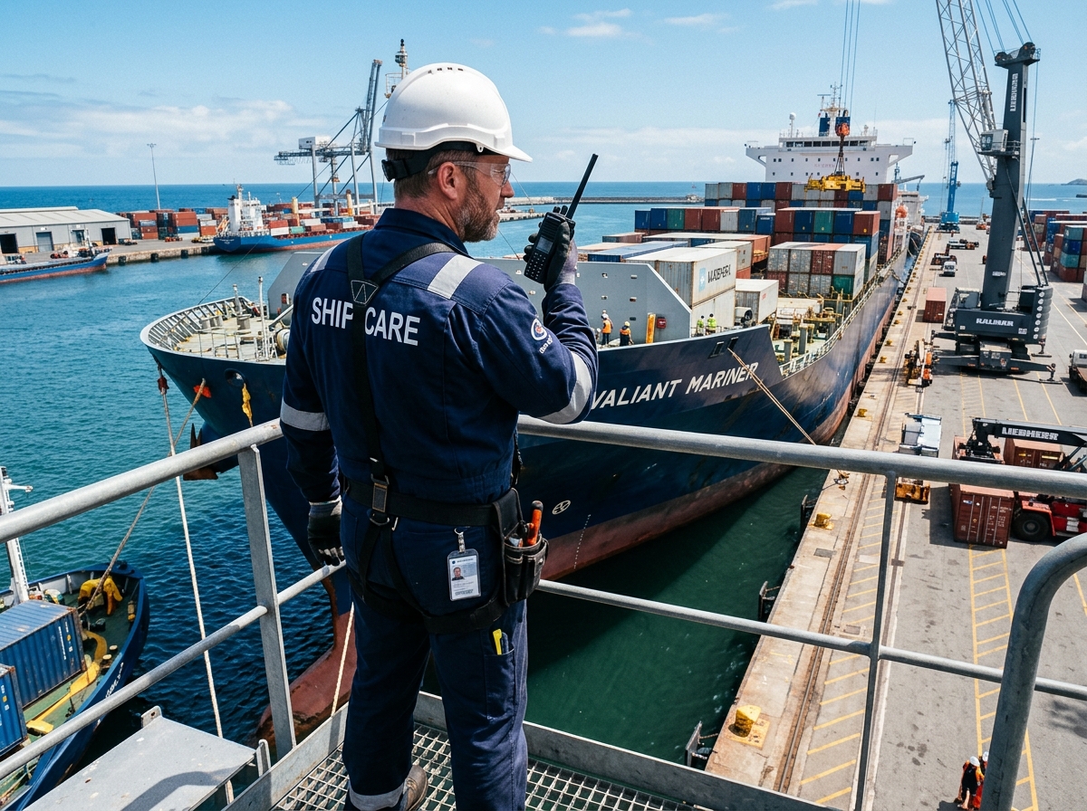 Ship Care Marine Engineer at Port