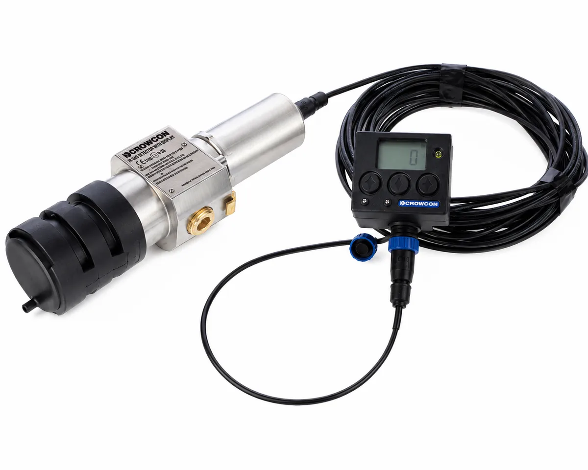Crowcon IRmax Fixed Gas Detector Crowcon IRmax Fixed Gas Detector with infrared (NDIR) technology and STAY-CLIR® optics for continuous hydrocarbon gas monitoring in marine, offshore, oil & gas, and industrial environments.