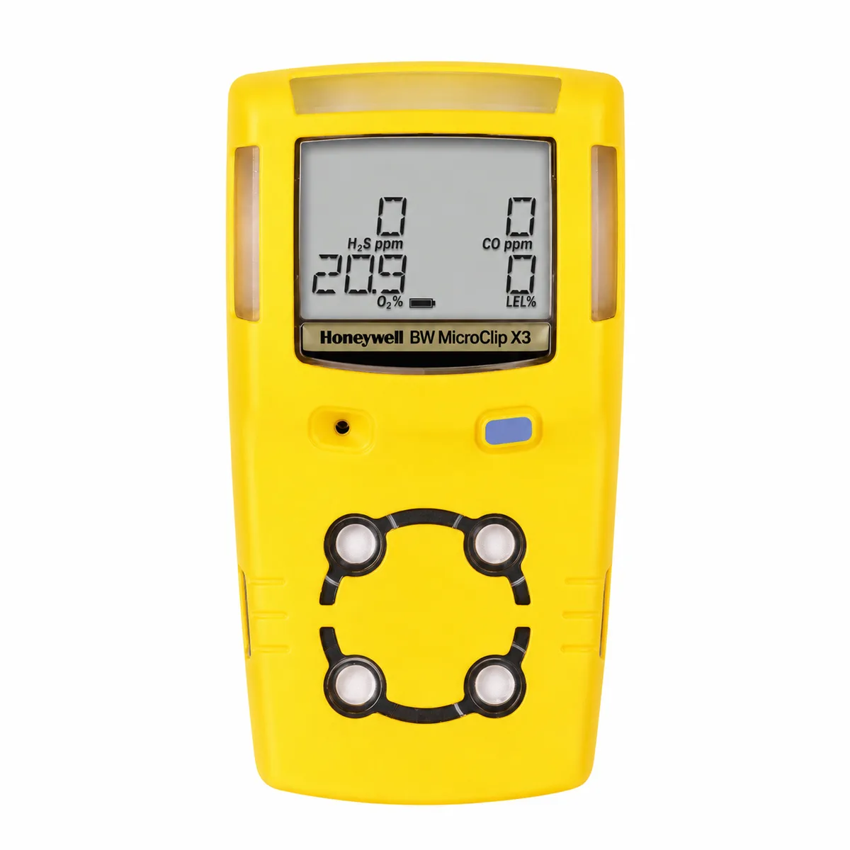Honeywell BW GasAlert MicroClip X3 Multi Gas Detector Honeywell BW GasAlert MicroClip X3 portable multi gas detector for H₂S, CO, O₂, and combustible gas monitoring in marine, offshore, and industrial environments.
