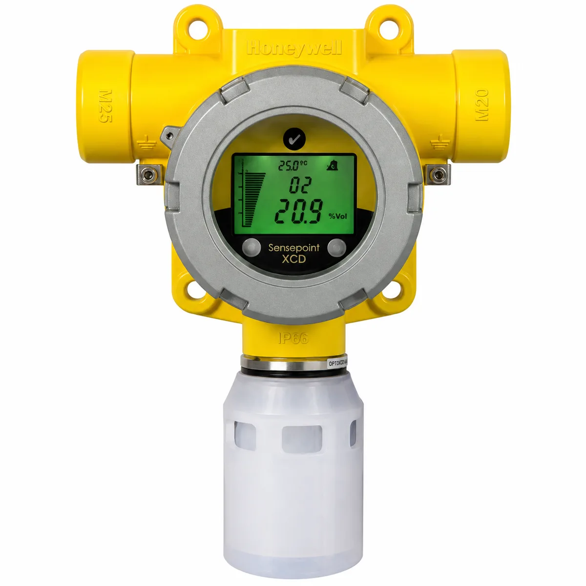 Honeywell Sensepoint XCD Fixed Gas Detector Honeywell Sensepoint XCD fixed gas detector for continuous monitoring of flammable, toxic, and oxygen gases in marine, offshore, petrochemical, and industrial environments.