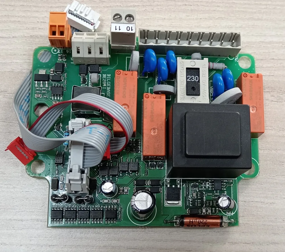 Brannstrom BilgMon 488 BE284 I PCB Brannstrom BilgMon 488 Bilgebase BE284 I Main PCB Circuit Board replacement part for oily water separator bilge alarm