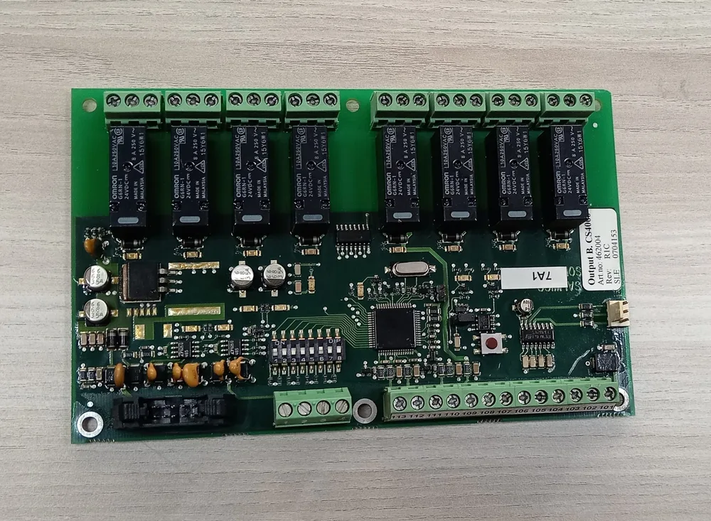 Salwico CS4000 Output Board 462004 Consilium Salwico Output B CS4000 PCB Board Art No 462004 fire alarm module